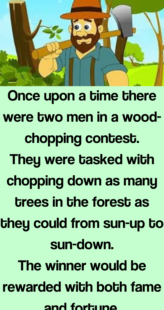 Moral Story Sharpen Your Axe! Daily Quotes and Jokes